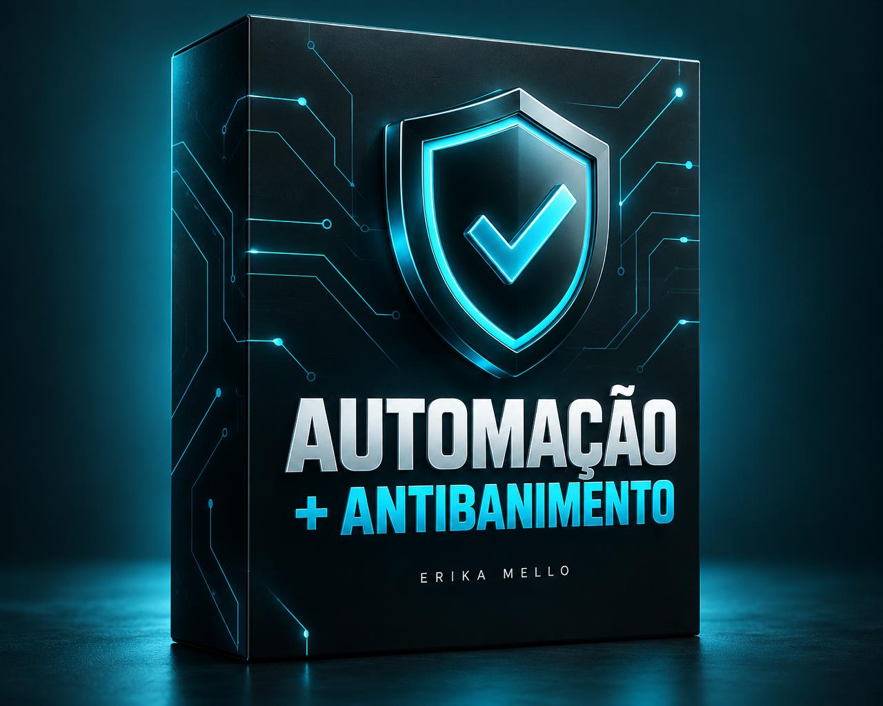 Mockup do curso Automação Business + Sistema Antibanimento
